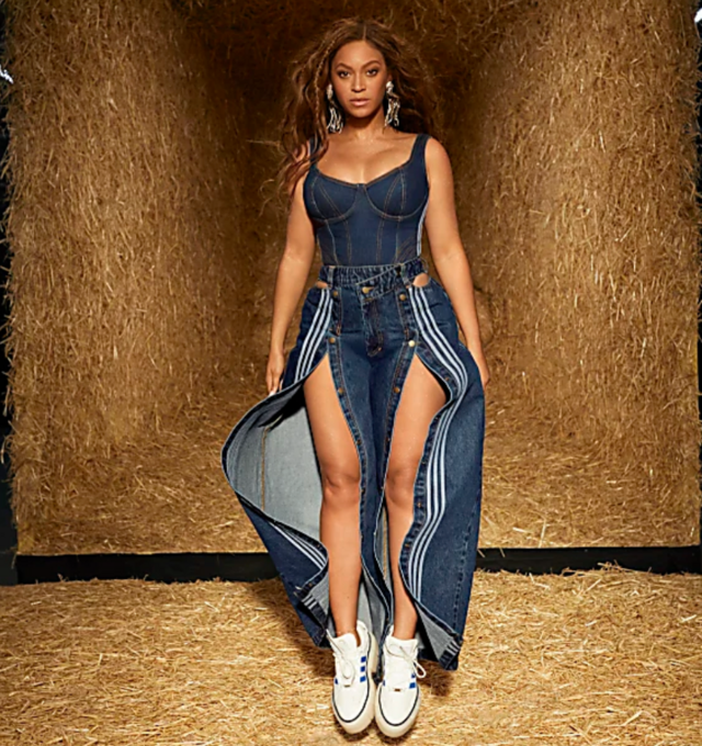 Beyoncé Bares Backside In Denim Chaps for Ivy Park Rodeo Drop